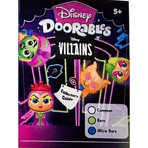Disney Doorables Blacklight VILLAINS LADY TREMAINE Glows Cinderella NEW SEALED - Picture 3 of 15